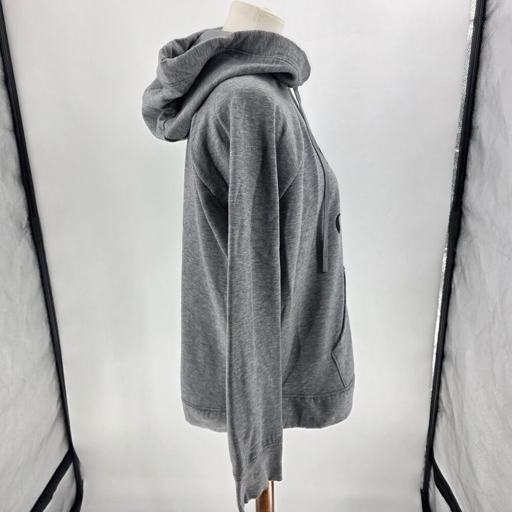 "Im The Main Character" Hoodie L/G 12-14 Grey Polyester/Modal - Picture 10 of 14